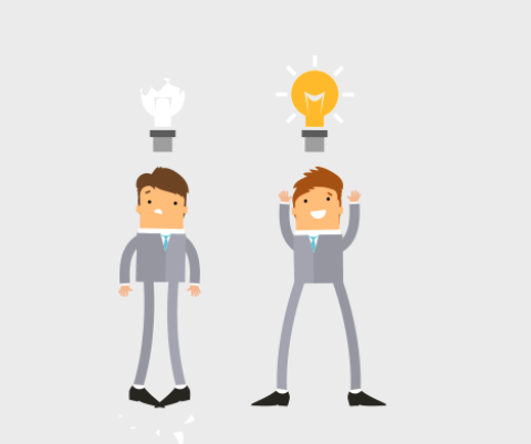 Illustration boussole et orientation professionnelle