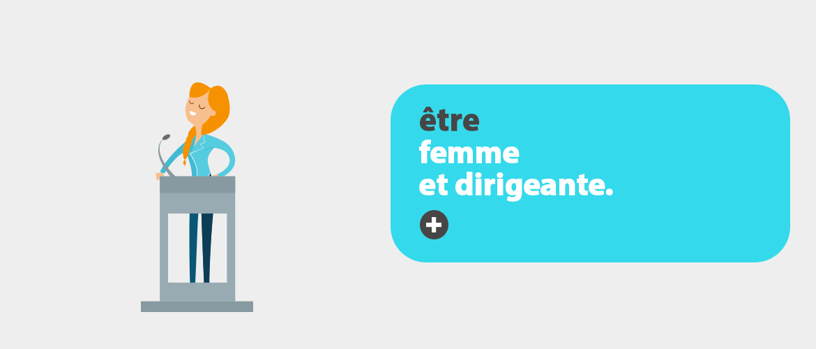 Être femme et dirigeante